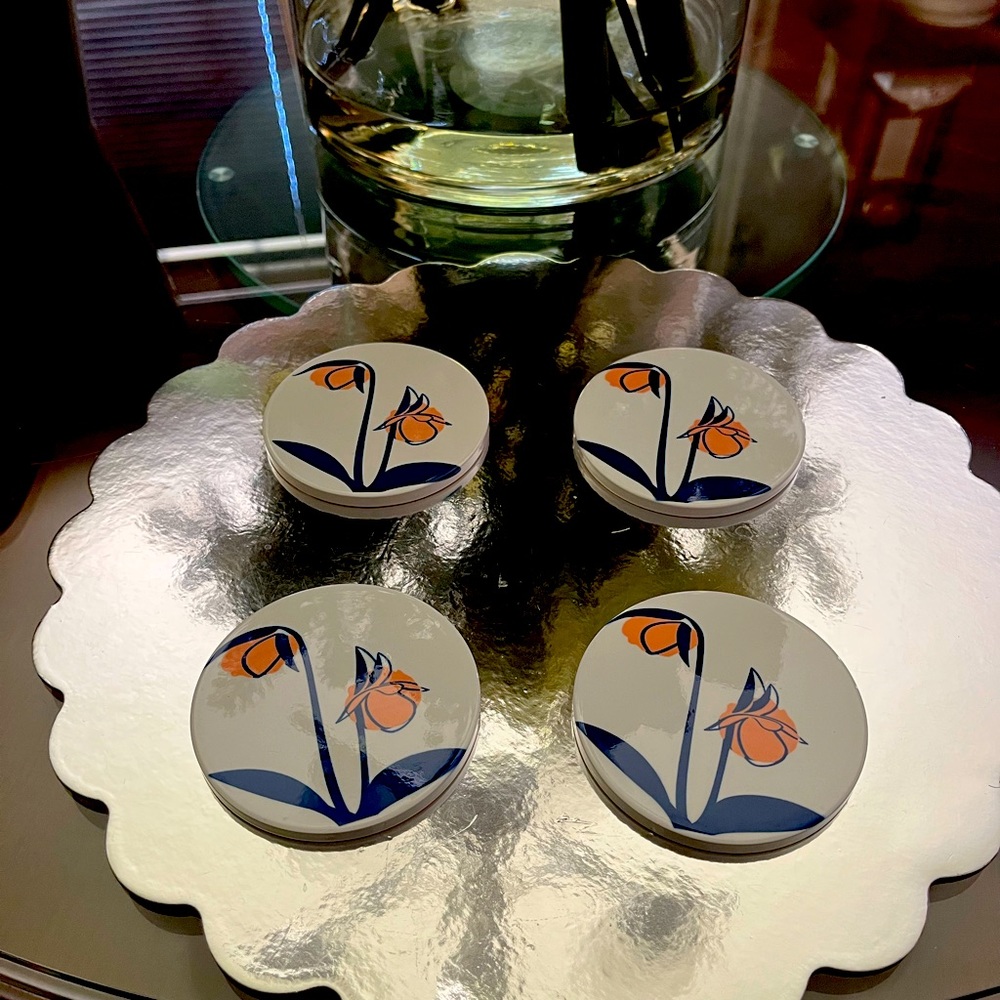 New Handmade ceramic coasters